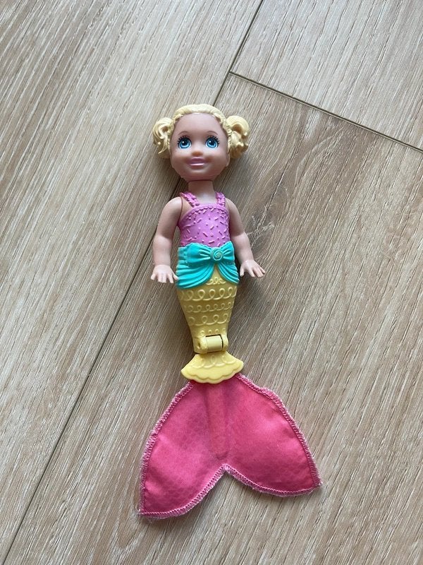 Barbie Chelsea Zeemeermin Pop, Kinderen en Baby's, Ophalen of Verzenden, Gebruikt, Barbie