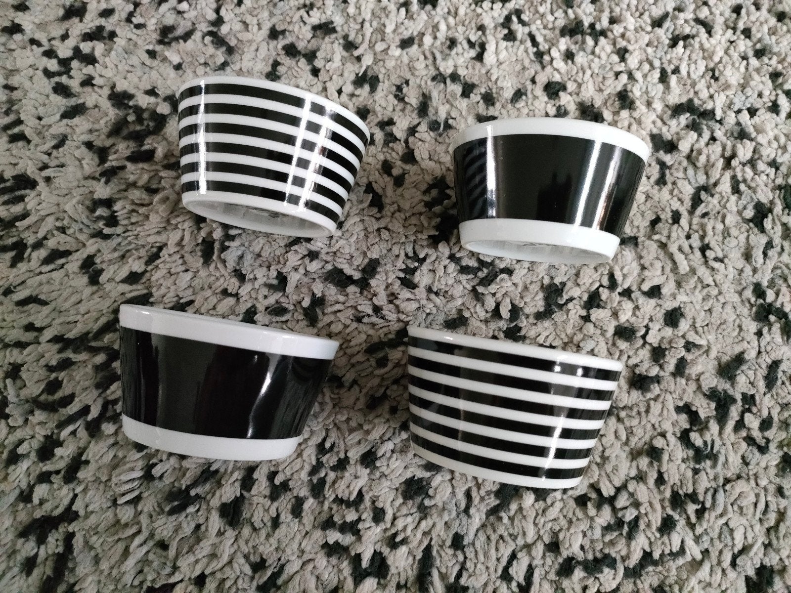 salt en pepper black klein kommetjes, Ophalen, Zo goed als nieuw, Overige stijlen, Kom(men)
