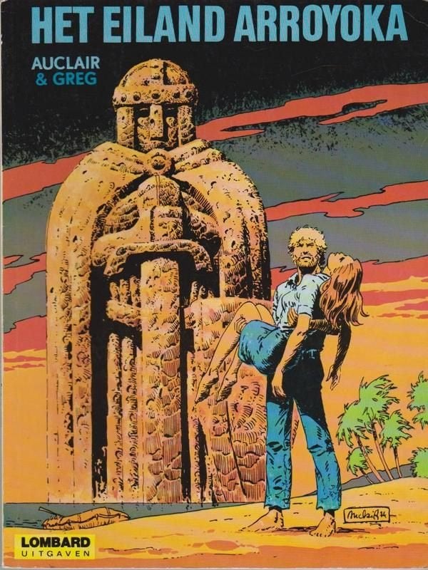 Auclair-Greg # Het eiland Arroyoka, Eén stripboek, Ophalen of Verzenden, Gelezen, Auclair