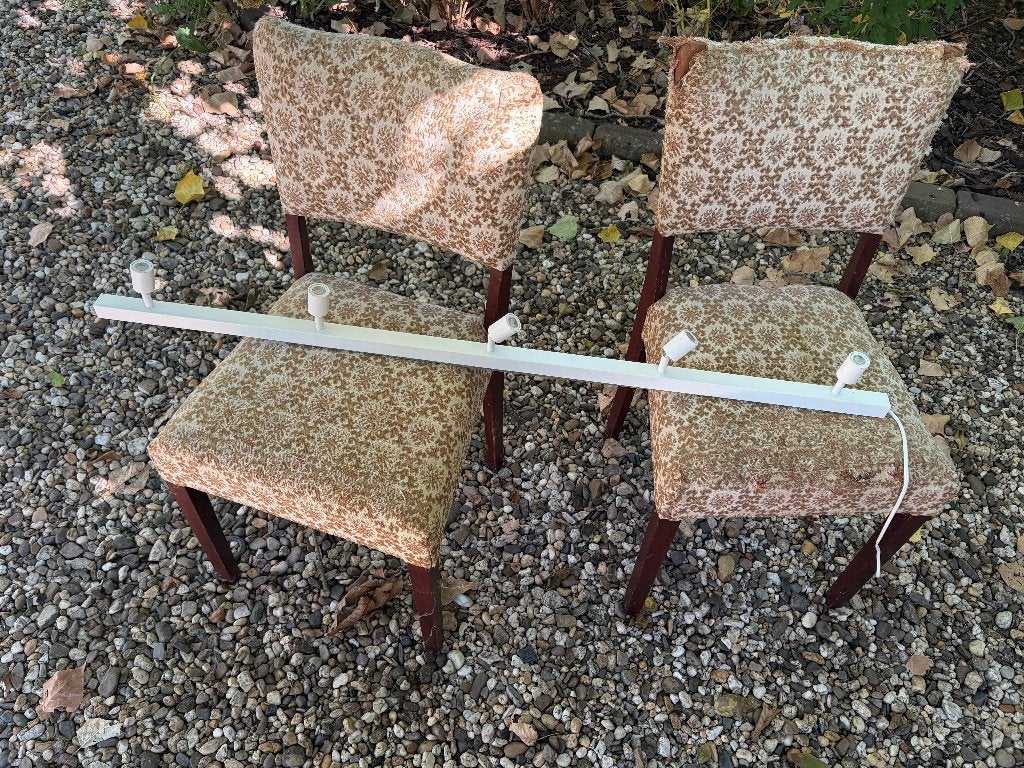 Witte IKEA plafondlamp, Ophalen, Wit, Gebruikt, Plafondlamp