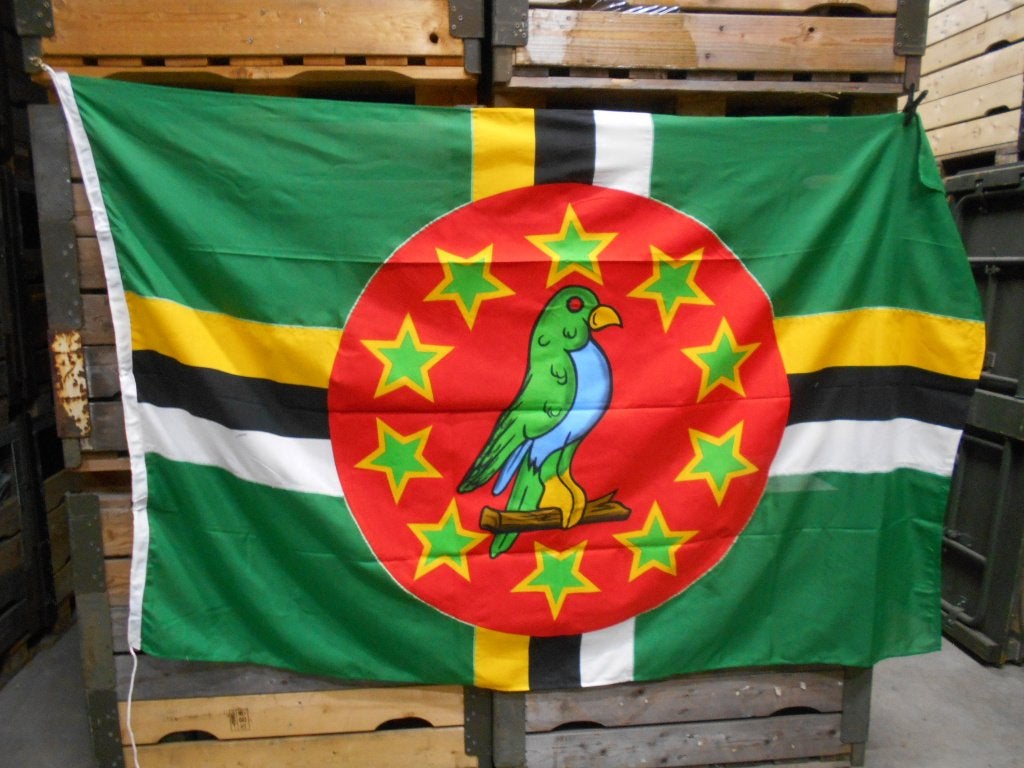 Scheepsvlag Shipmate vlag Dominica Ca 150x225 cm, Ophalen of Verzenden, Zo goed als nieuw
