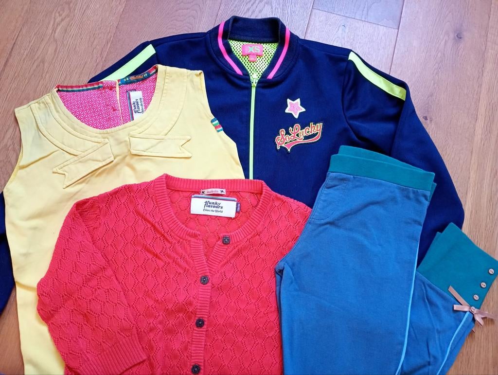 4 dl set 4FF / Funky XS, Kinderen en Baby's, Kinderkleding | Maat 158, Ophalen of Verzenden, Meisje