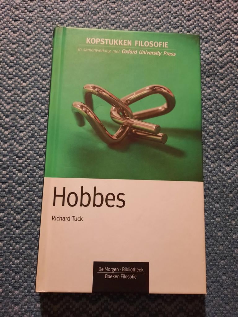 Hobbes - Kopstukken Filosofie - Richard Tuck, Boeken, Ophalen of Verzenden, Nieuw, Wijsbegeerte of Ethiek, Richard Tuck