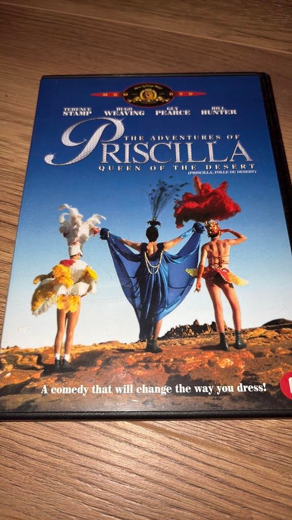 Priscilla: Queen of the Desert. Terence Stamp + Hugo Weaving, Vanaf 16 jaar, Ophalen of Verzenden, Zo goed als nieuw, Overige gebieden