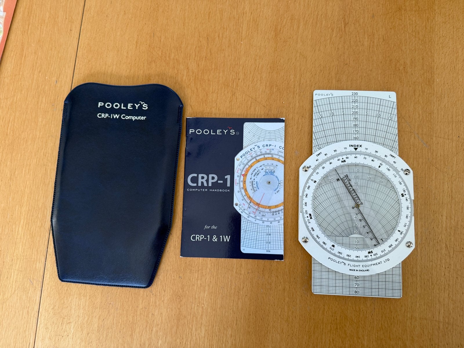 Pooley's CRP-1W Flight Computer met handleiding, Ophalen of Verzenden, Zo goed als nieuw