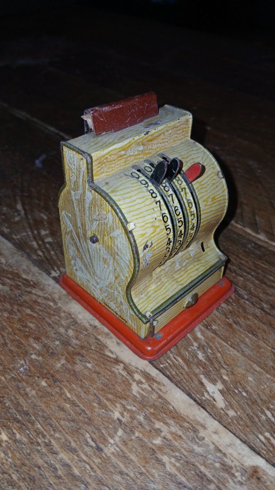 Antieke blikken speelgoed kassa - Made in Germany, Ophalen of Verzenden