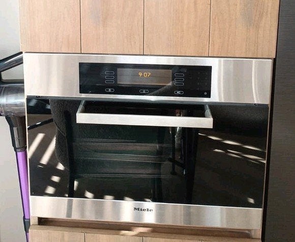 Miele DGC 4080 EDST/D Stoomoven - Inbouw, Ophalen, 45 tot 50 cm, Gebruikt, Stoom