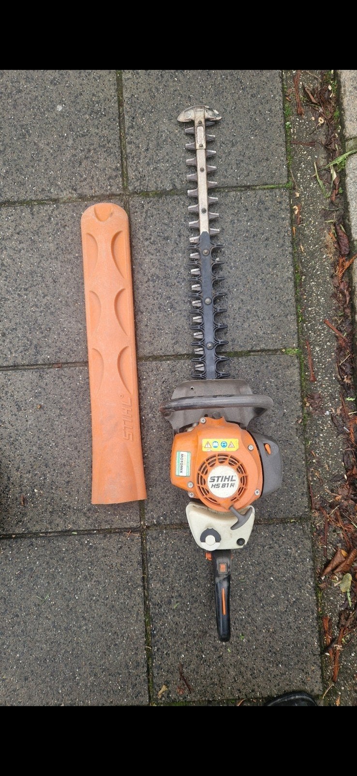 Stihl HS 81 R Heggenschaar - Benzine, Tuin en Terras, Ophalen, Gebruikt, Benzine, Stihl