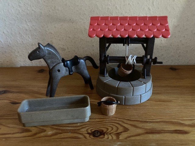 Playmobil vintage waterput 3295 jaren 70 oud., Complete set, Overige typen, Ophalen of Verzenden, Zo goed als nieuw