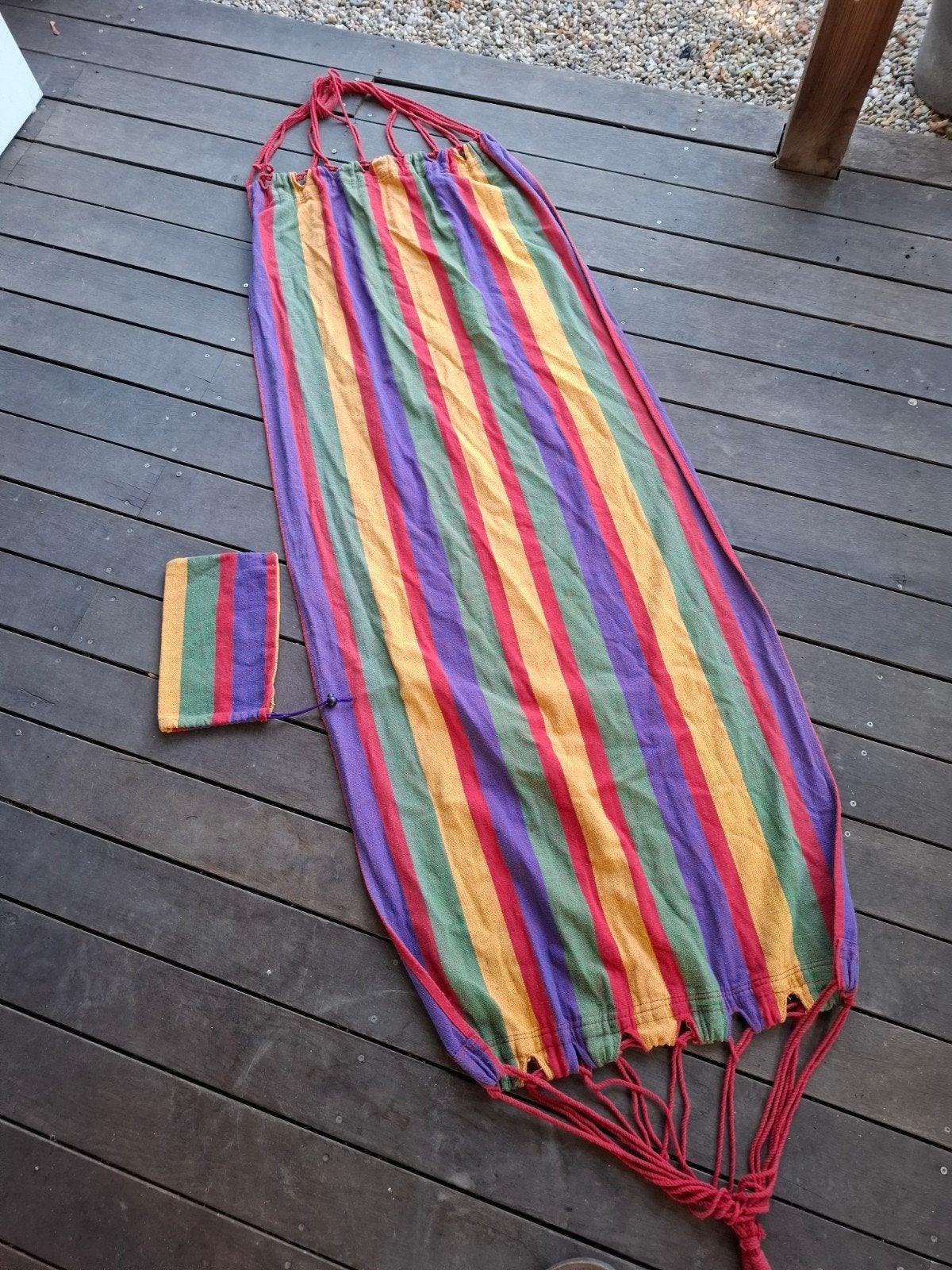 hangmat gekleurd, Tuin en Terras, Ophalen