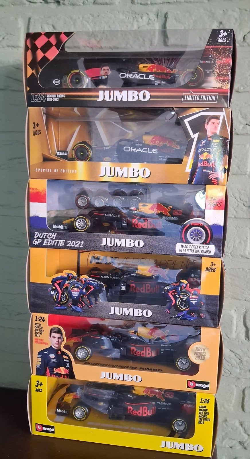 Max verstappen  auto's, Ophalen of Verzenden, Nieuw, Bburago