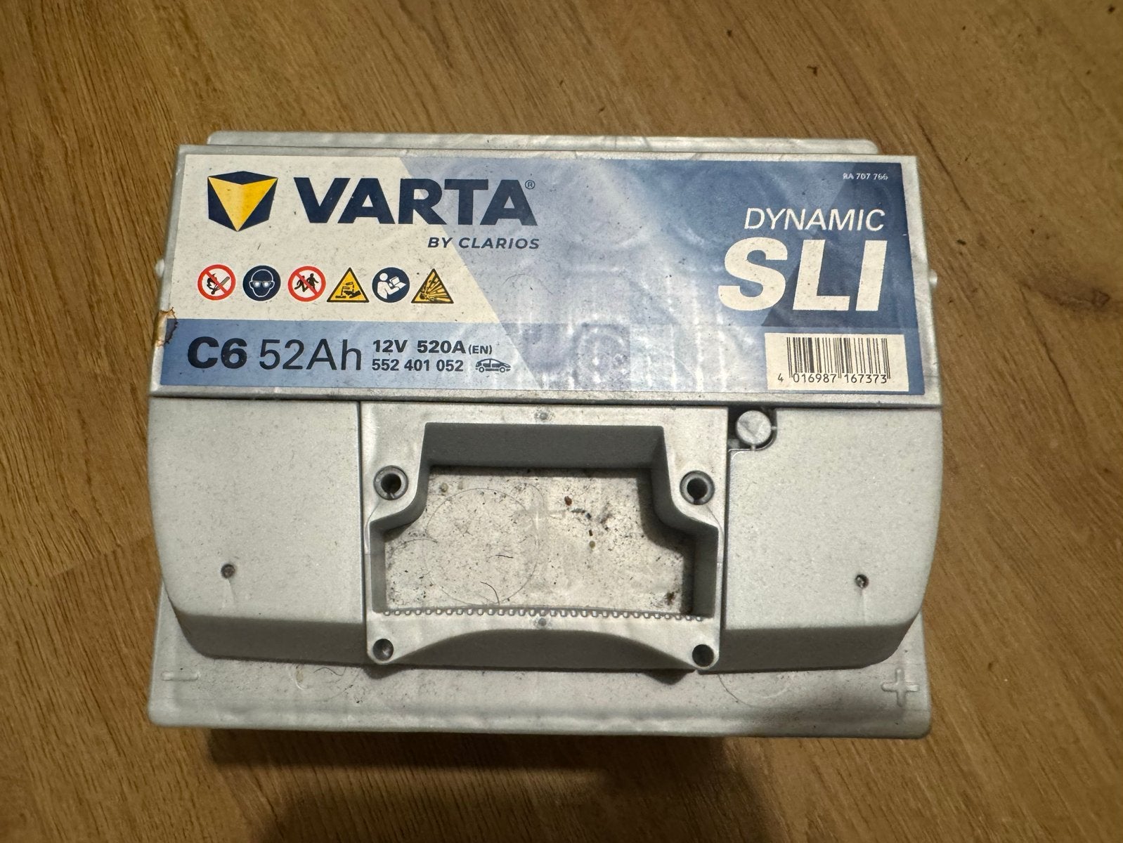 Nieuwe VARTA Dynamic SLI C6 52Ah 12V 520A accu, Ophalen, Nieuw, Universele onderdelen