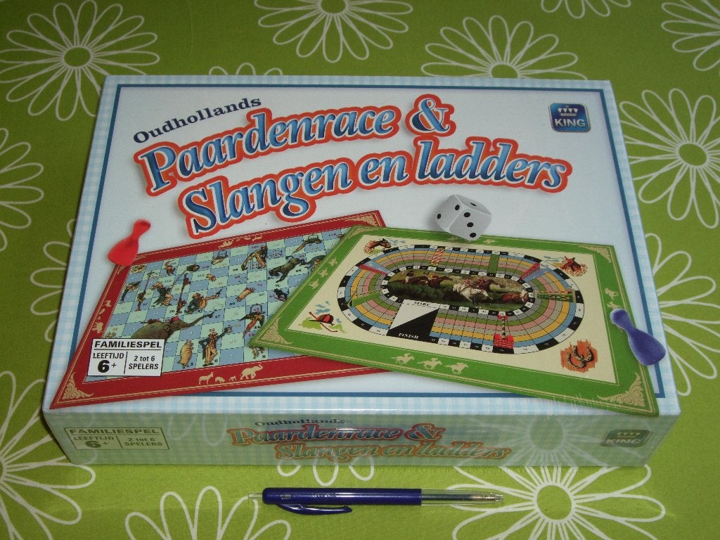 Nieuw in seal: Oudhollands Paardenrace & slangen en ladders, Vijf spelers of meer, Ophalen of Verzenden, Nieuw