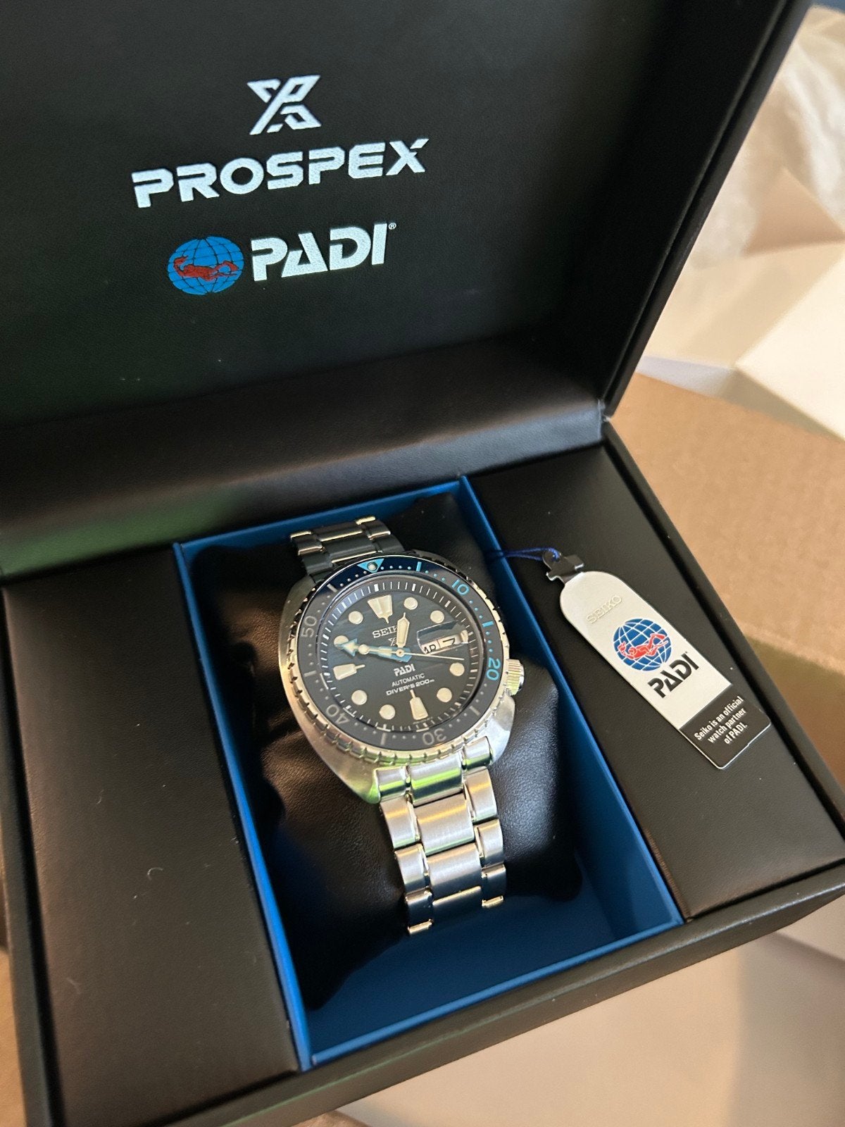 Seiko Padi Prospex special ed. Blue ocean nieuw, Ophalen of Verzenden, Nieuw, Staal, Seiko