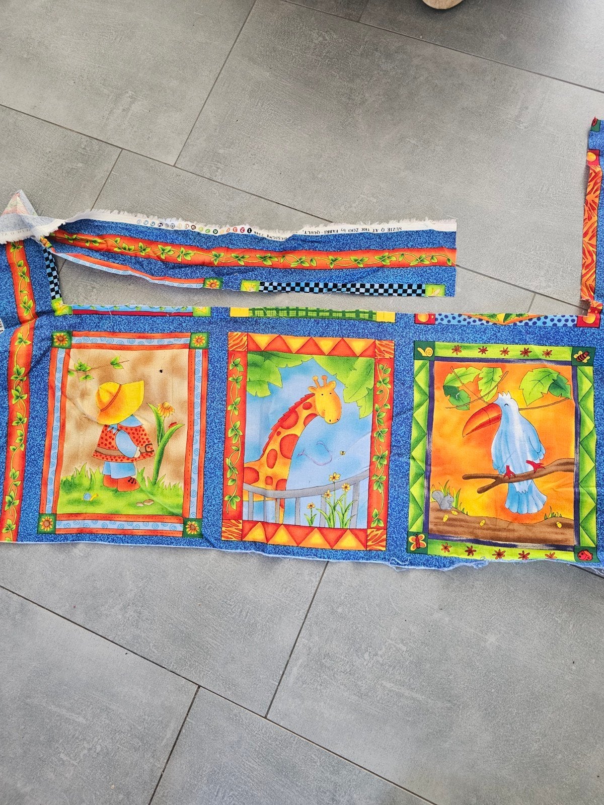 Quilt dieren, Hobby en Vrije tijd, Stoffen en Lappen, Overige kleuren, Nieuw, Ophalen of Verzenden, Katoen