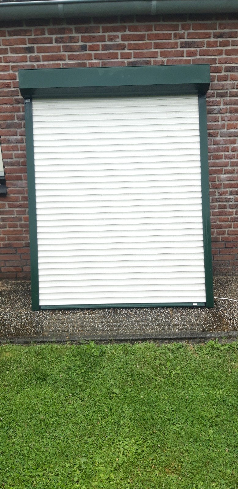 Rolluik elektrisch afmeting 1543mm x 1795mm 9001, Ophalen, Zo goed als nieuw, Elektrische bediening, 150 tot 200 cm