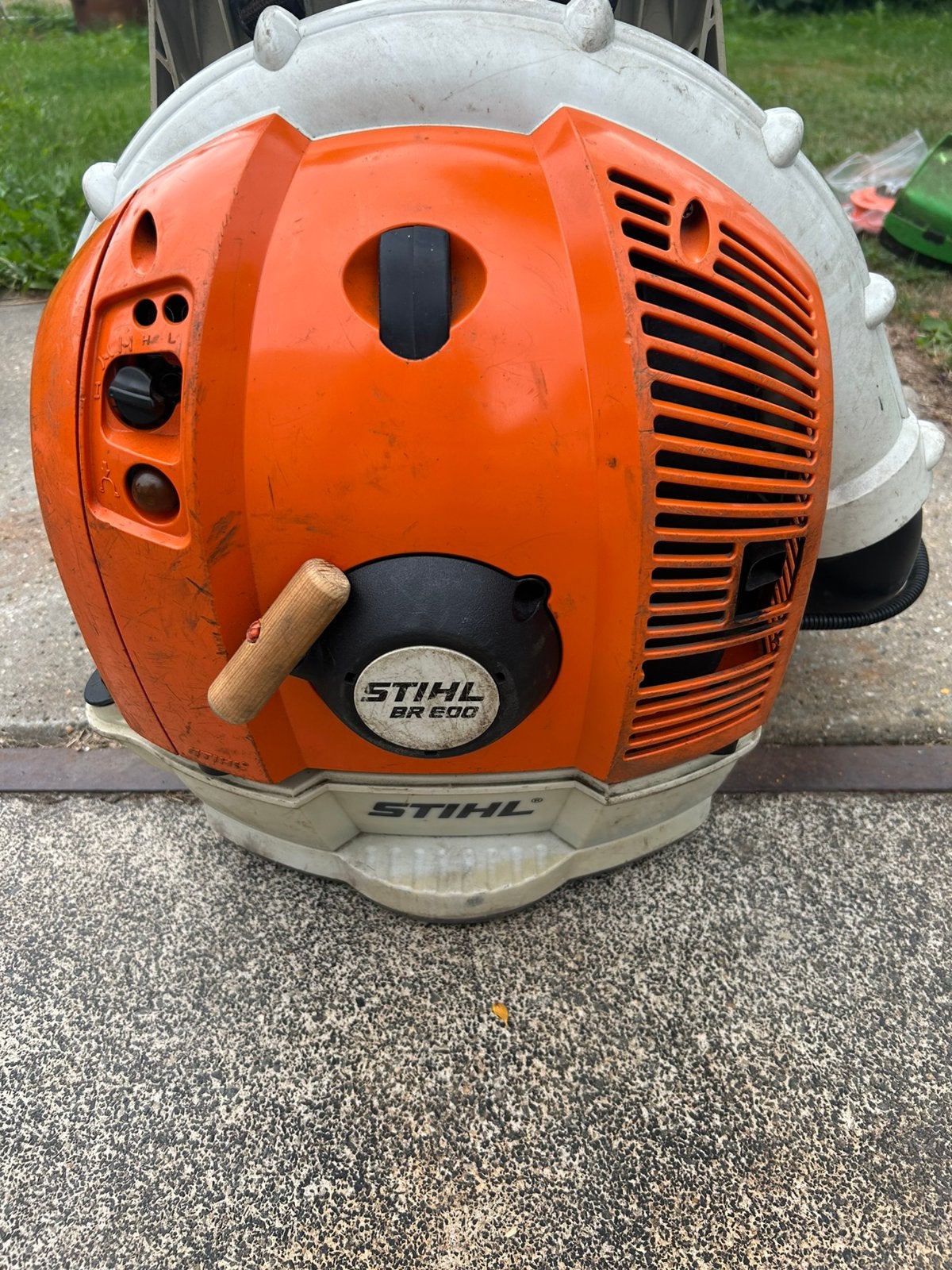 Zeer nette Stihl blad blazer , weinig gebruikt, Ophalen, Zo goed als nieuw, Benzine, Ruggedragen
