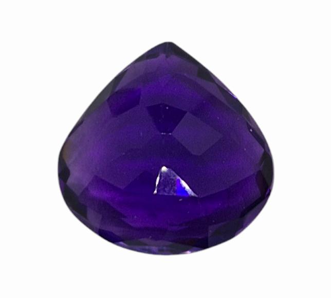 Facet geslepen Amethist   Gewicht: 34.50 ct, Ophalen of Verzenden, Nieuw