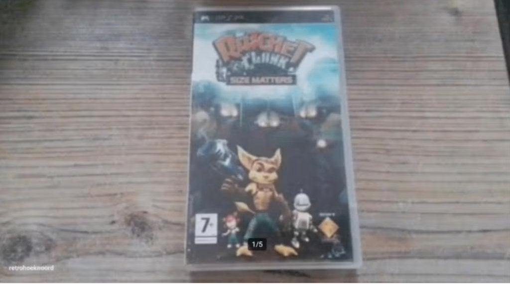 Ratchet & Clank: Size Matters - PSP Game, Avontuur en Actie, 1 speler, Ophalen of Verzenden, Zo goed als nieuw
