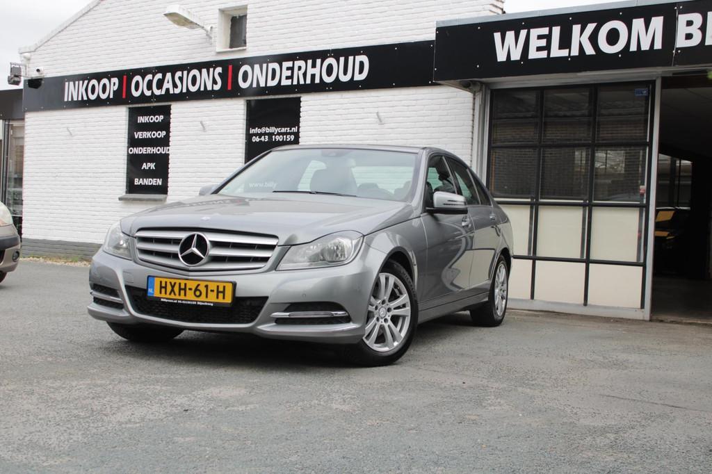 Mercedes-Benz C-klasse 200 Avantgarde / Navi / APK nieuw / C, Automaat, Euro 5, Zwart, 4 cilinders