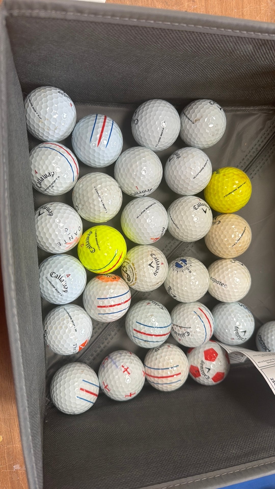 Callaway Chrome Soft golfballen 30 stuks, Sport en Fitness, Golf, Ophalen of Verzenden, Zo goed als nieuw, Bal(len), Callaway