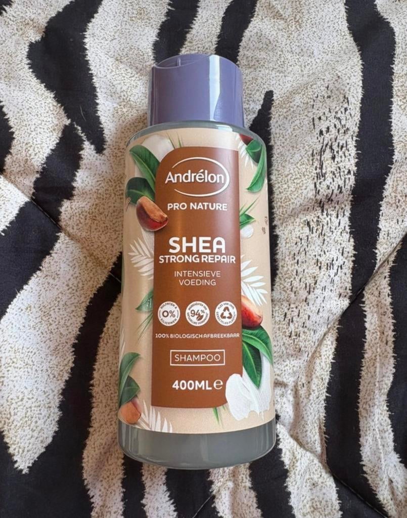 Andrélon Pro Nature Shea Strong Repair Shampoo 400ml (6 stuk, Ophalen of Verzenden, Nieuw, Shampoo of Conditioner