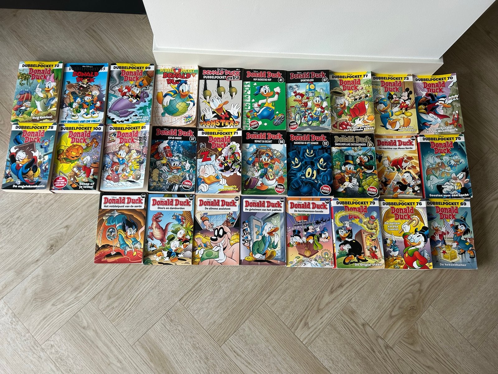 Donald Duck, Ophalen, Gelezen, Overige typen