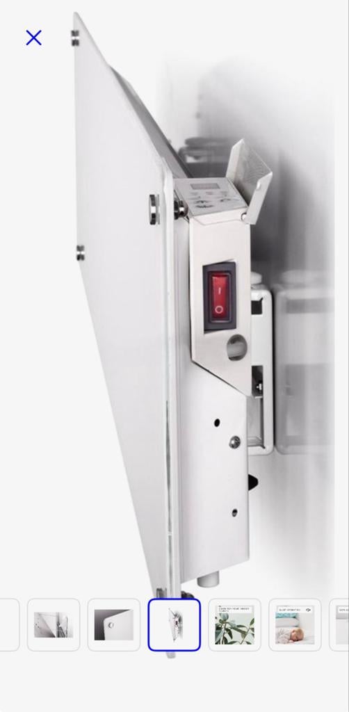 De Mill AV1200WIFI Paneelverwarming - Smart & Strak Design, Minder dan 30 cm, Ophalen of Verzenden, 60 tot 150 cm, 800 watt of meer