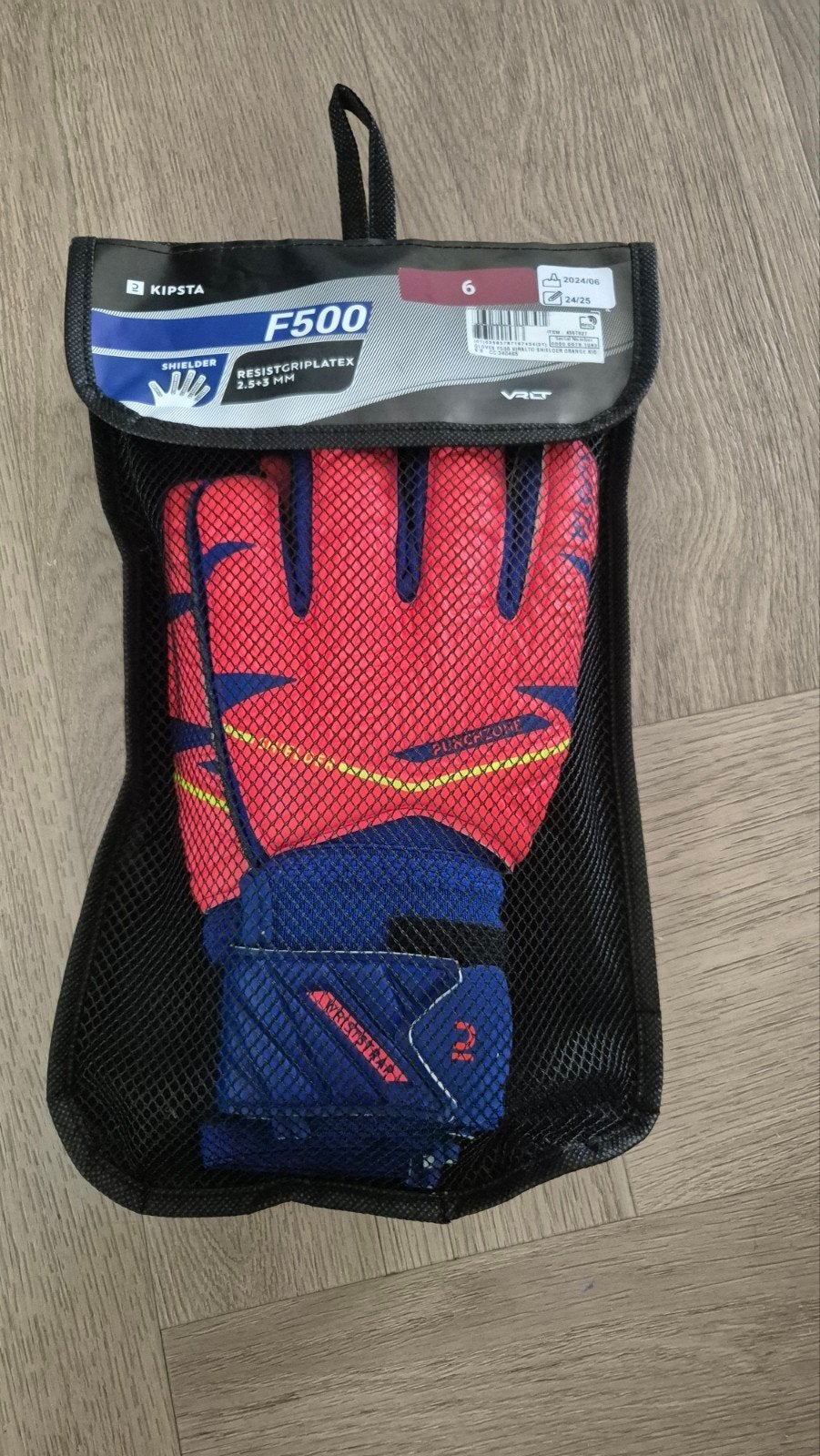 keepershanschoenen maat 6 (8/10 jaar), Maat XS of kleiner, Ophalen of Verzenden, Zo goed als nieuw, Handschoenen
