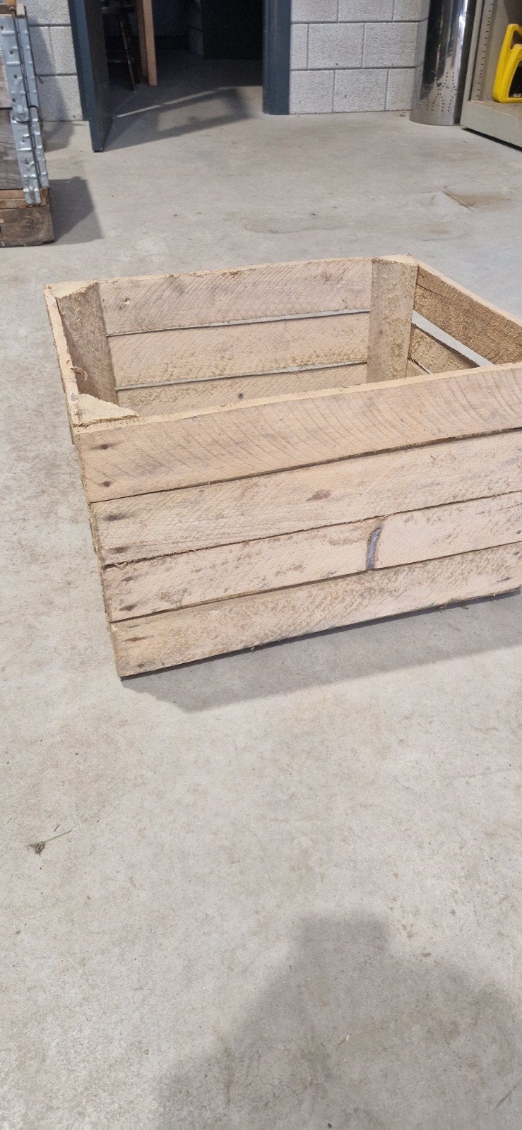 Houten krat 50x41x31 cm, Ophalen, Gebruikt