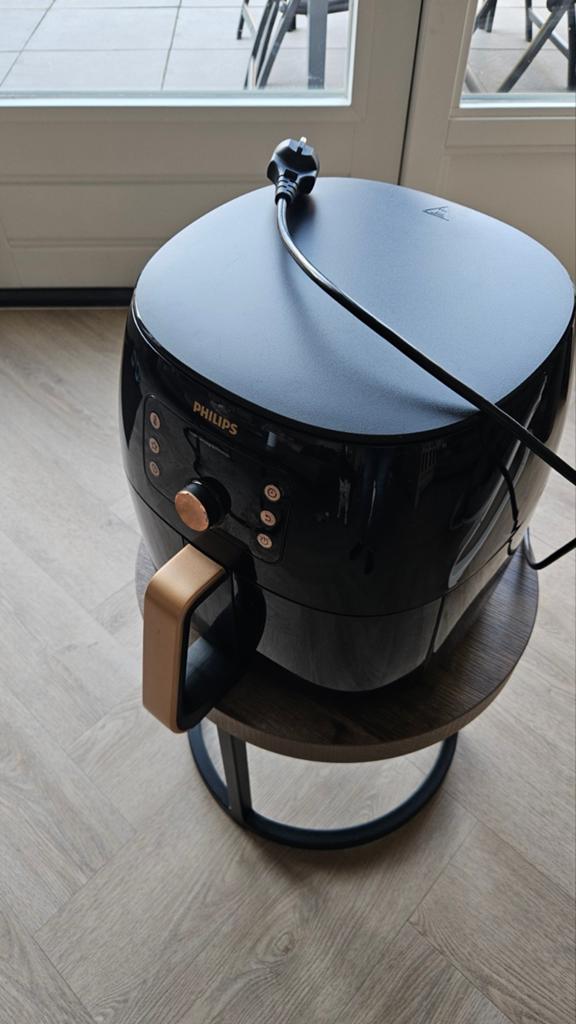 Philips airfryer xxl rose goud, Ophalen of Verzenden, Gebruikt, Airfryer XXL