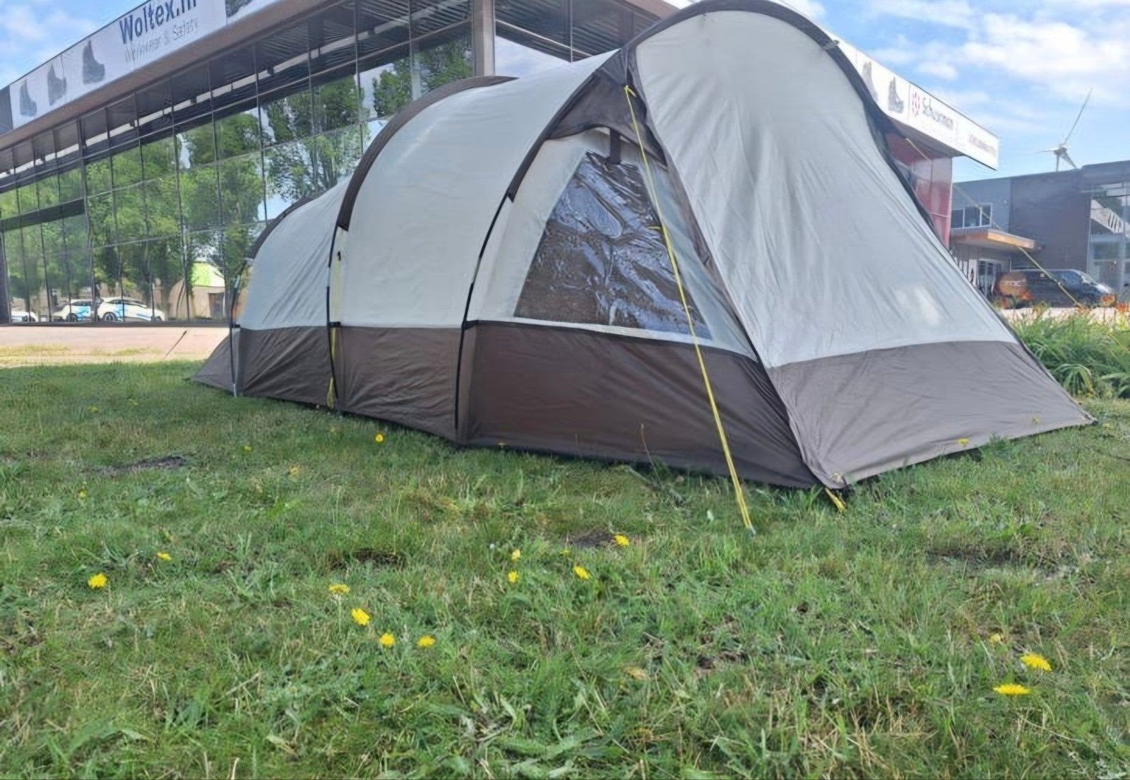 Zo goed als nieuwe RW Dawn 200 tent, Ophalen