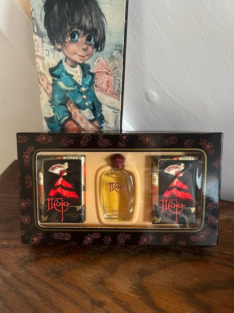 Cadeauverpakking Maya zeepjes & eau de toilette, Ophalen of Verzenden, Zo goed als nieuw