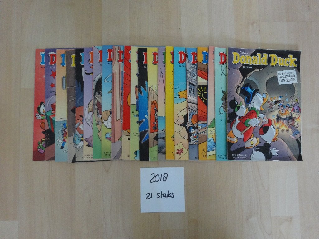 Donald Duck jaargang 2018 – 21 st, Boeken, Meerdere stripboeken, Ophalen of Verzenden, Zo goed als nieuw