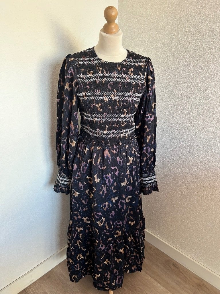 Fabienne Chapot maat 40 Caro Indi maxi dress 3014, Maat 38/40 (M), Bruin, Ophalen of Verzenden, Zo goed als nieuw