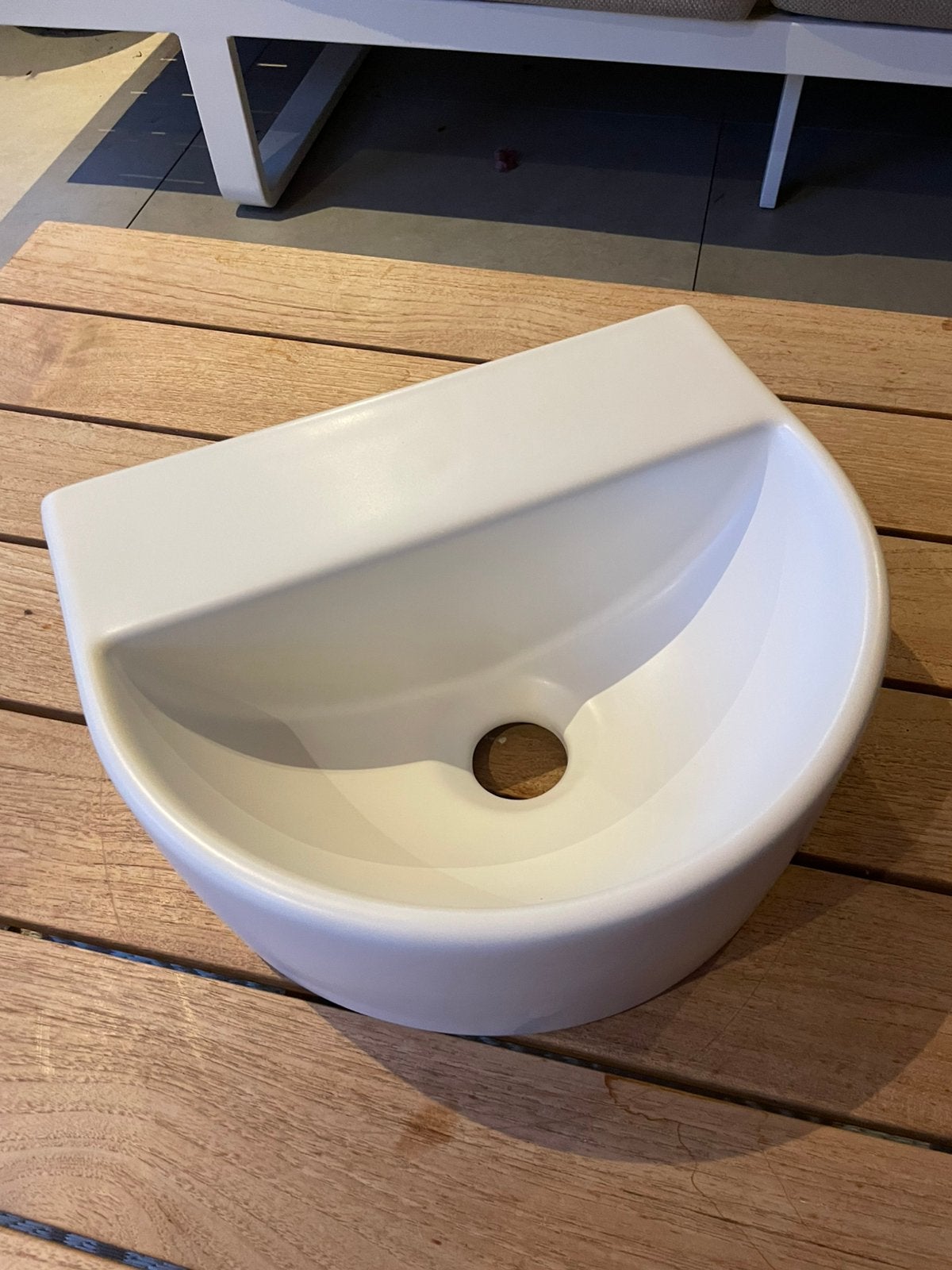 Fontein Luca Luce1603M mat wit Nieuw! 30,5x25x12cm, Ophalen, Nieuw, Steen, Wastafel