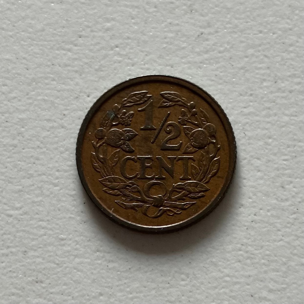Nederland 0,5 halve cent 1911 Pr/UNC, Verzenden, Koningin Wilhelmina, Overige waardes