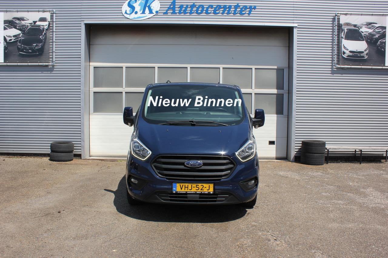 Ford Transit BESTELWAGEN CUSTOM 2.0*CRUIS*CAM*3 DEURS NETJES, Stof, Euro 6, 4 cilinders, Origineel Nederlands