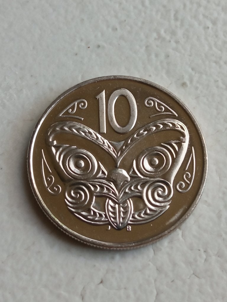 Nieuw Zeeland 10 cent 2005., Postzegels en Munten, Munten | Oceanië, Ophalen of Verzenden, Losse munt