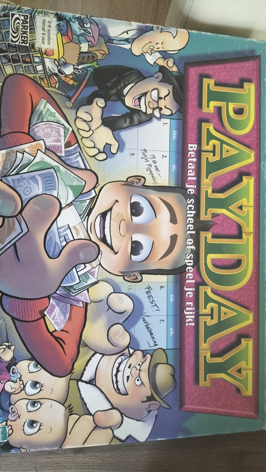 Payday Bordspel - Betaal je scheel of speel je rijk!, Vijf spelers of meer, Ophalen, Gebruikt, Parker