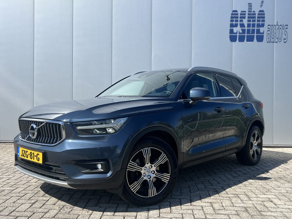 Volvo XC40 2.0 T4 190 pk Inscription Trekhaak Panoramadak Le, Auto's, Volvo, 15 km/l, Blauw, Leder, Bedrijf