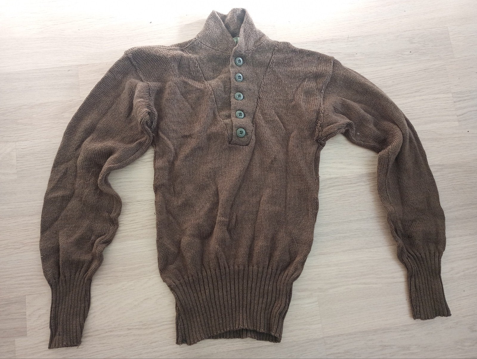 Amerikaanse militaire 5-button "Jeep" sweater., Ophalen of Verzenden, ., ., .