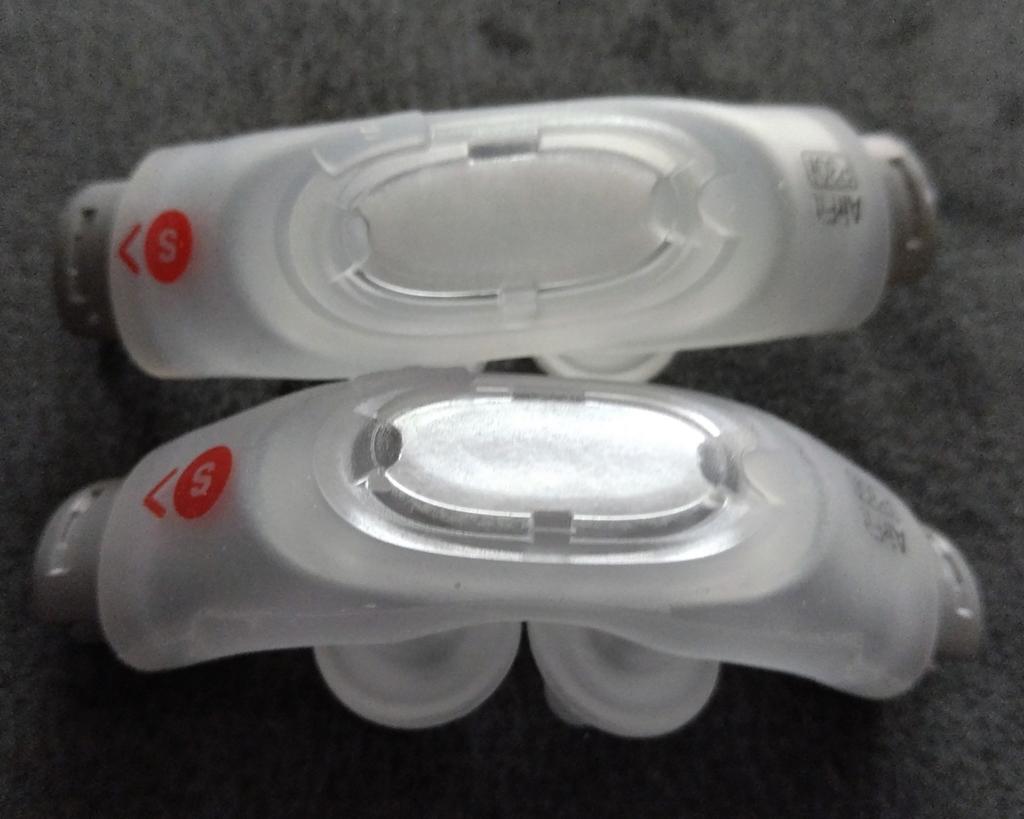Twee neusmaskers voor CPAP maat S, zie foto's. Ruilen voor M, Diversen, Verpleegmiddelen, Ophalen, Nieuw