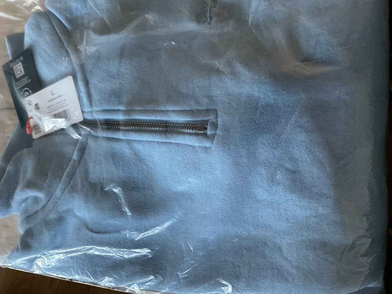 Superdry Half Zip Sweater Maat L - Nieuw in Folie, Verzenden, Nieuw, Maat 52/54 (L), Blauw