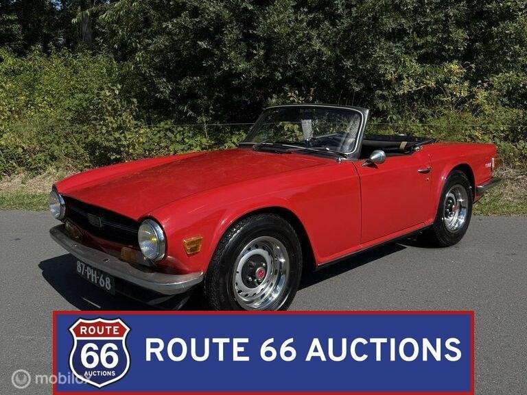 Triumph TR6 | 1969 | Route 66 Auctions, Overige carrosserieën, Triumph, Zwart, Bedrijf