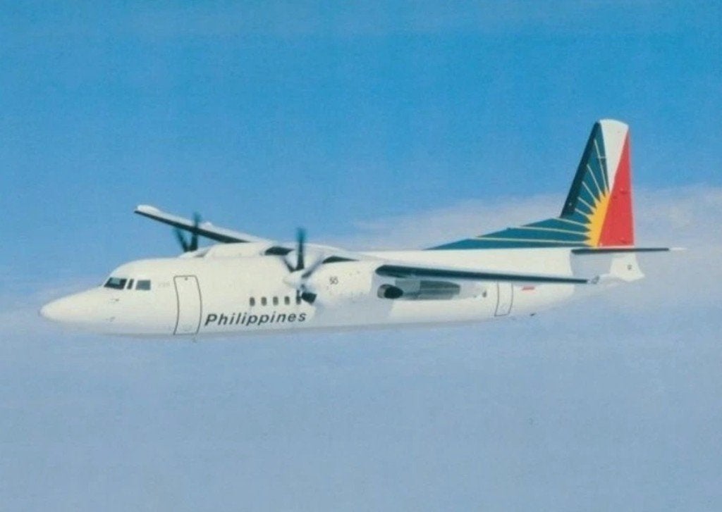 Philippines Fokker 50 ansichtkaart, Ophalen of Verzenden, Nieuw, Kaart, Foto of Prent