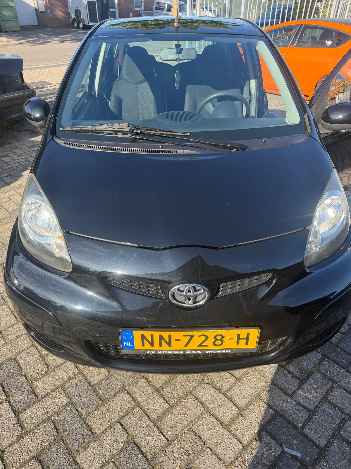 Toyota Aygo 1.0 12V Vvt-i 5DRS 2009 Zwart, Auto's, Voorwielaandrijving, 4 stoelen, Handgeschakeld, Particulier