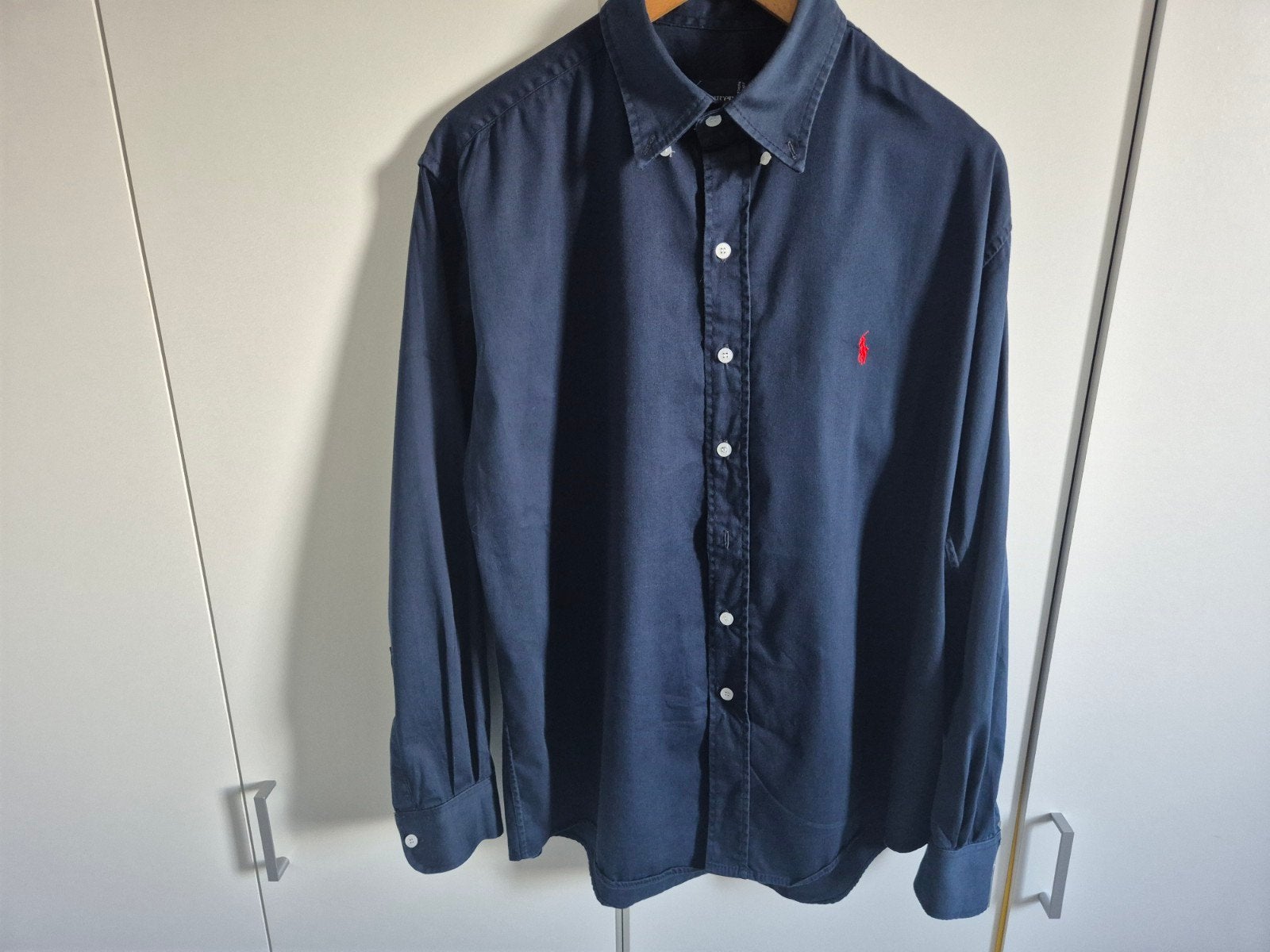 Ralph Lauren M, Blauw, Halswijdte 39/40 (M), Ophalen of Verzenden, Polo Ralph Lauren