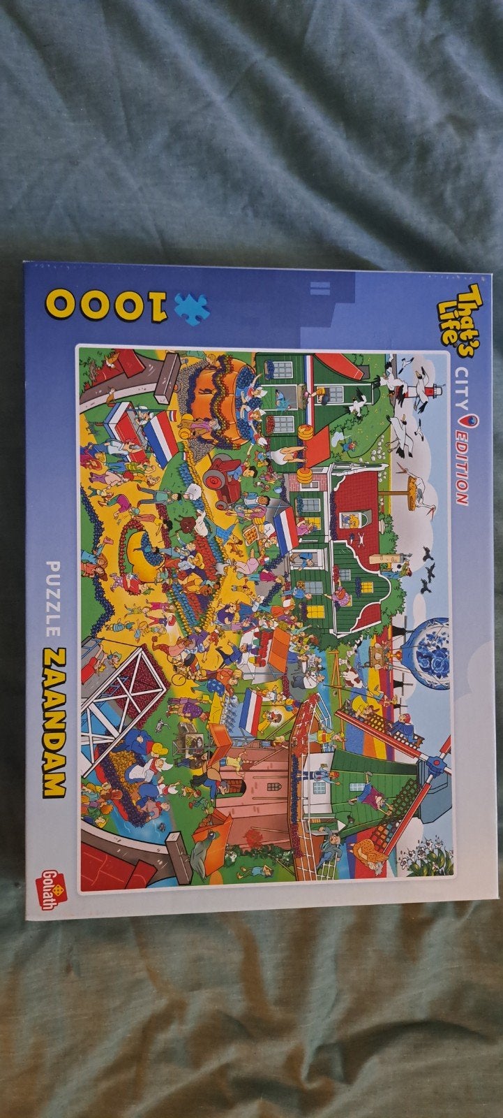 Goliath That's Life City Edition Zaandam Legpuzzel 1000 stuk, Ophalen, 500 t/m 1500 stukjes, Gebruikt, Legpuzzel