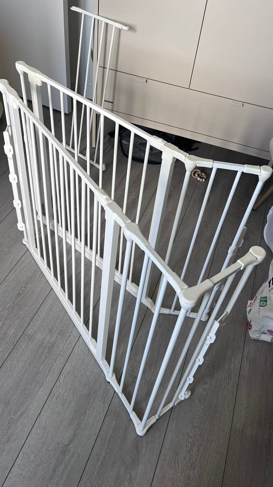 Babydan flex traphekjes, Kinderen en Baby's, Traphekjes, Ophalen, 100 tot 115 cm, Zo goed als nieuw, Metaal of IJzer